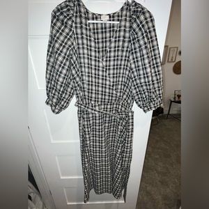Plaid Dress